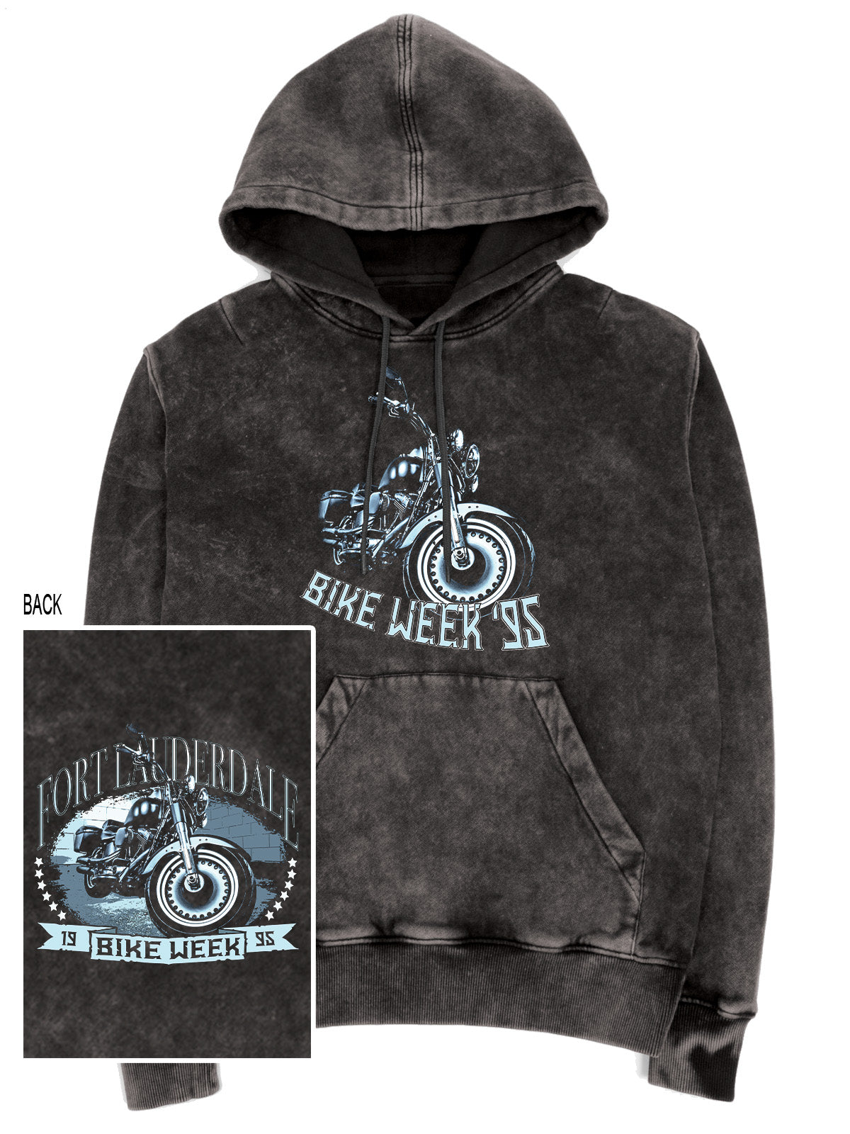 Bike Week 1995 Fort Lauderdale Pullover Hoodie (Pre-Order)