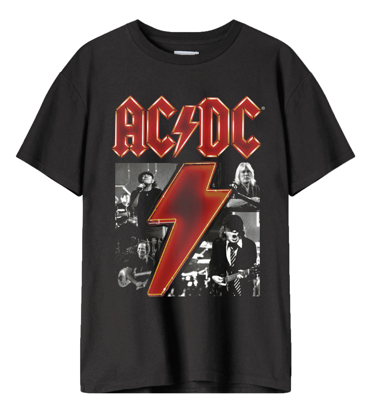 AC/DC Lightning Bolt Graphic T-Shirt