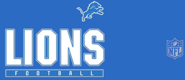 Detroit Lions Block Text Hoodie