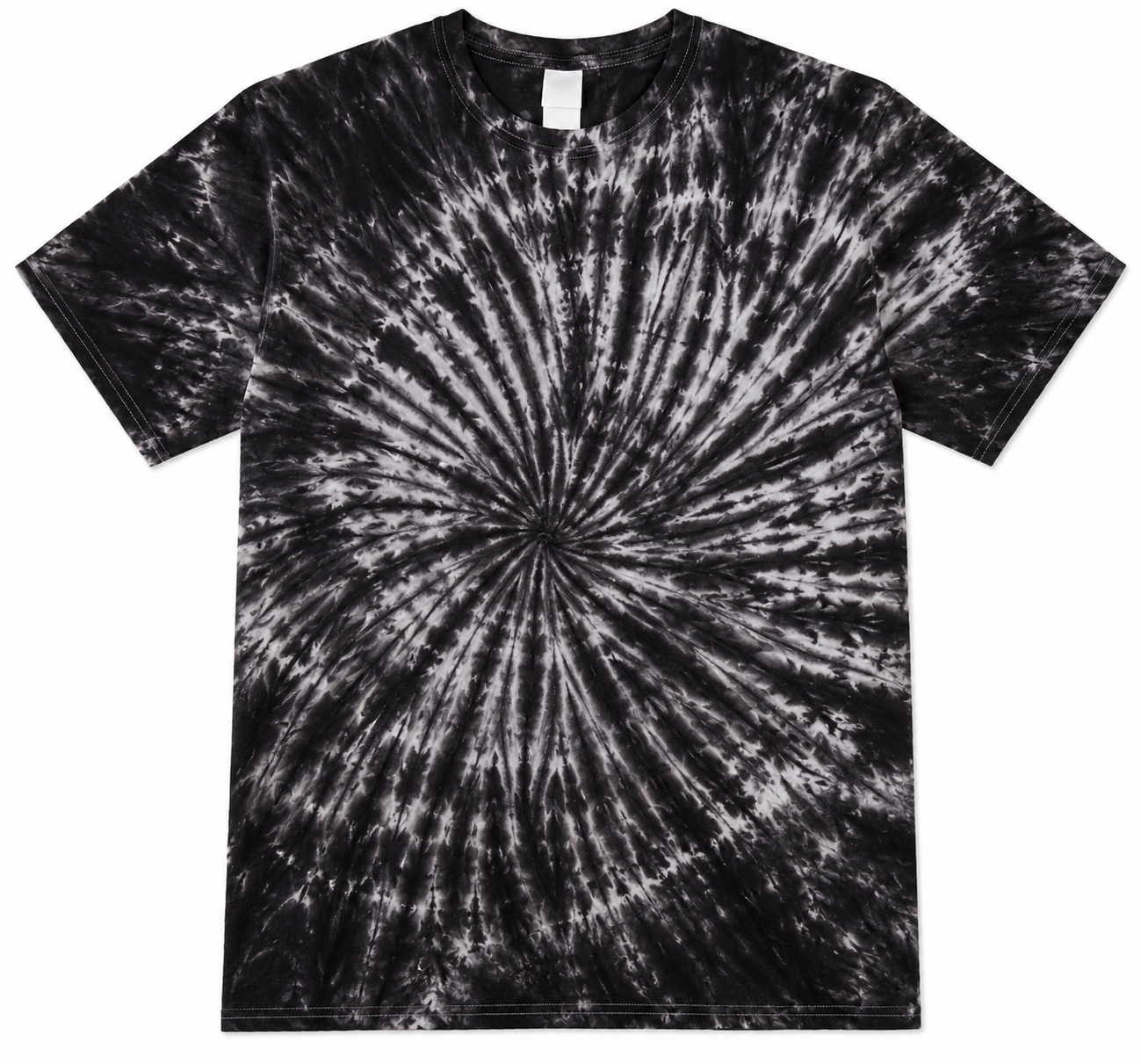 Midnight Spiral Tie-Dye Tee