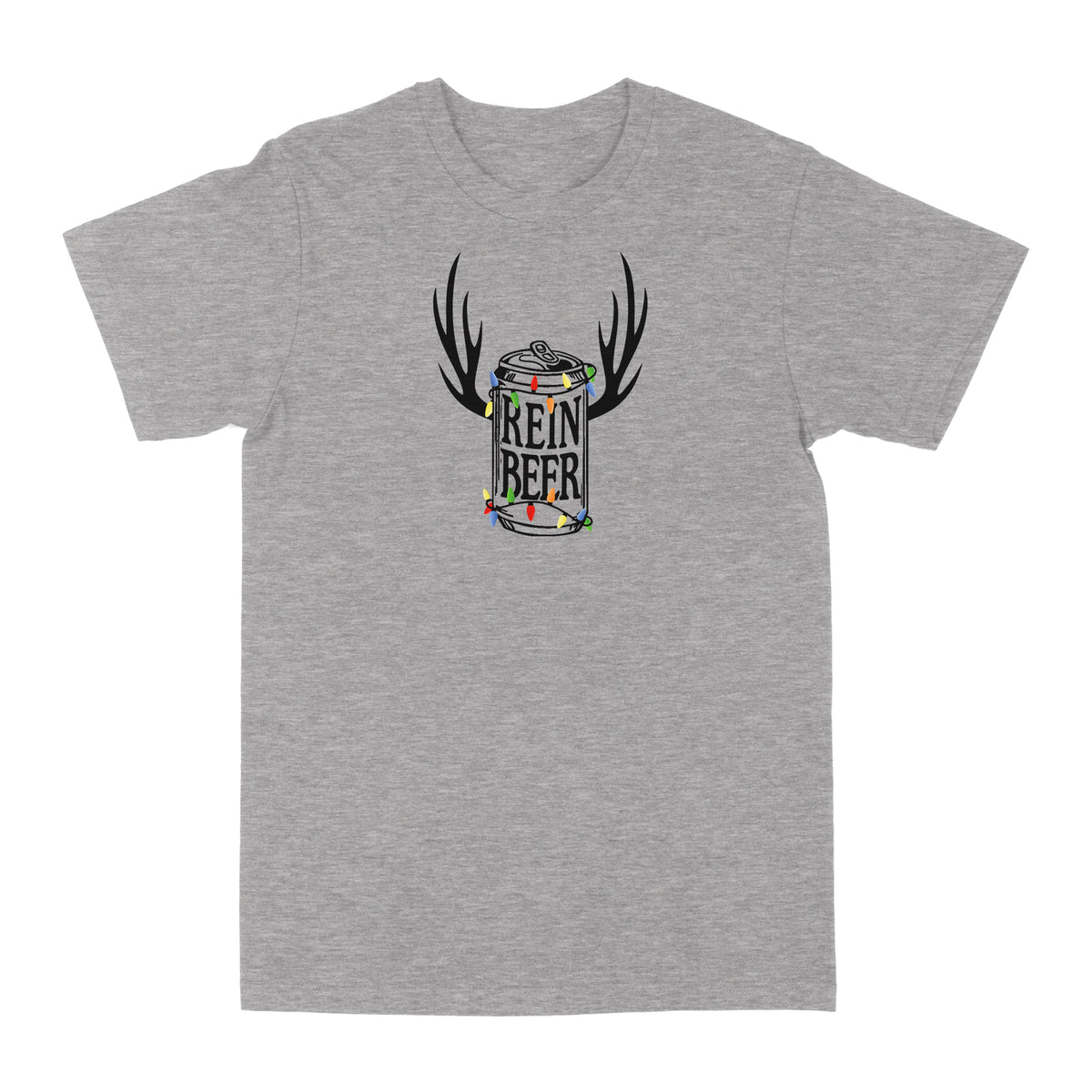 Rein-Beer Christmas Lights Graphic Tee