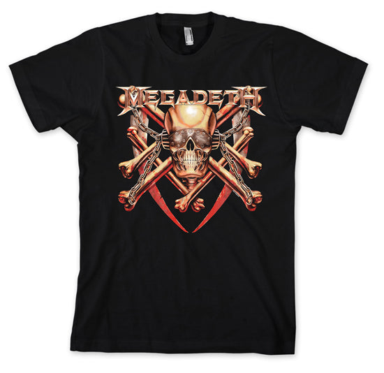 Megadeth Killing Is My Business Skull Graphic Tee