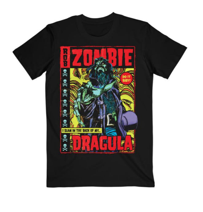 Rob Zombie Dragula Comic T-shirt