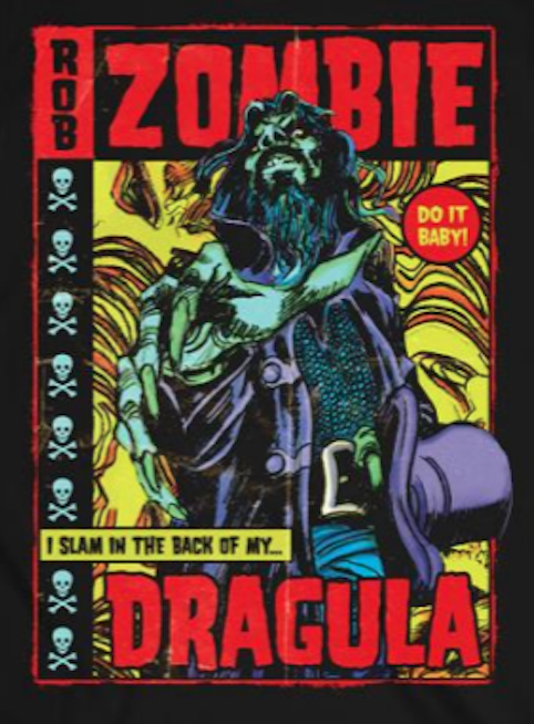 Rob Zombie Dragula Comic T-shirt