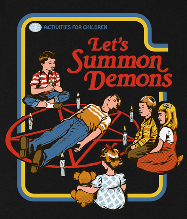 Steven Rhodes Let's Summon Demons T-Shirt