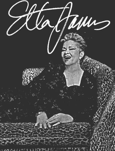 Etta James Cheetah Sofa T-Shirt