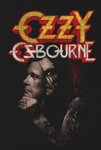Ozzy Osbourne Face Mask T-shirt