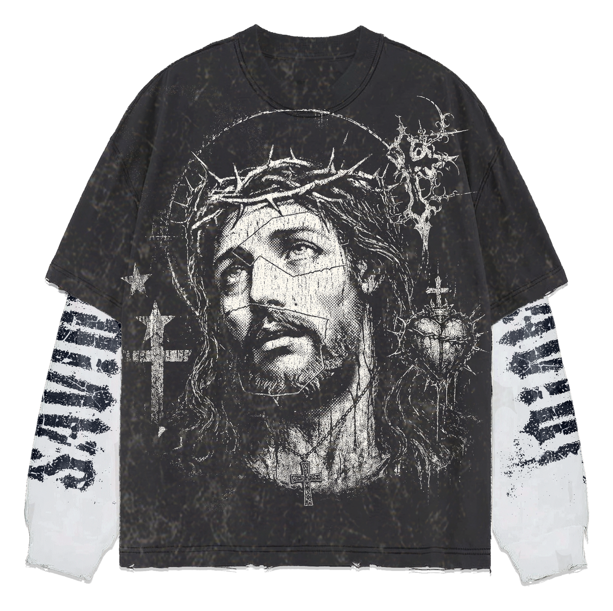 Savior Vintage Double Layer Long Sleeve (Pre-Order)