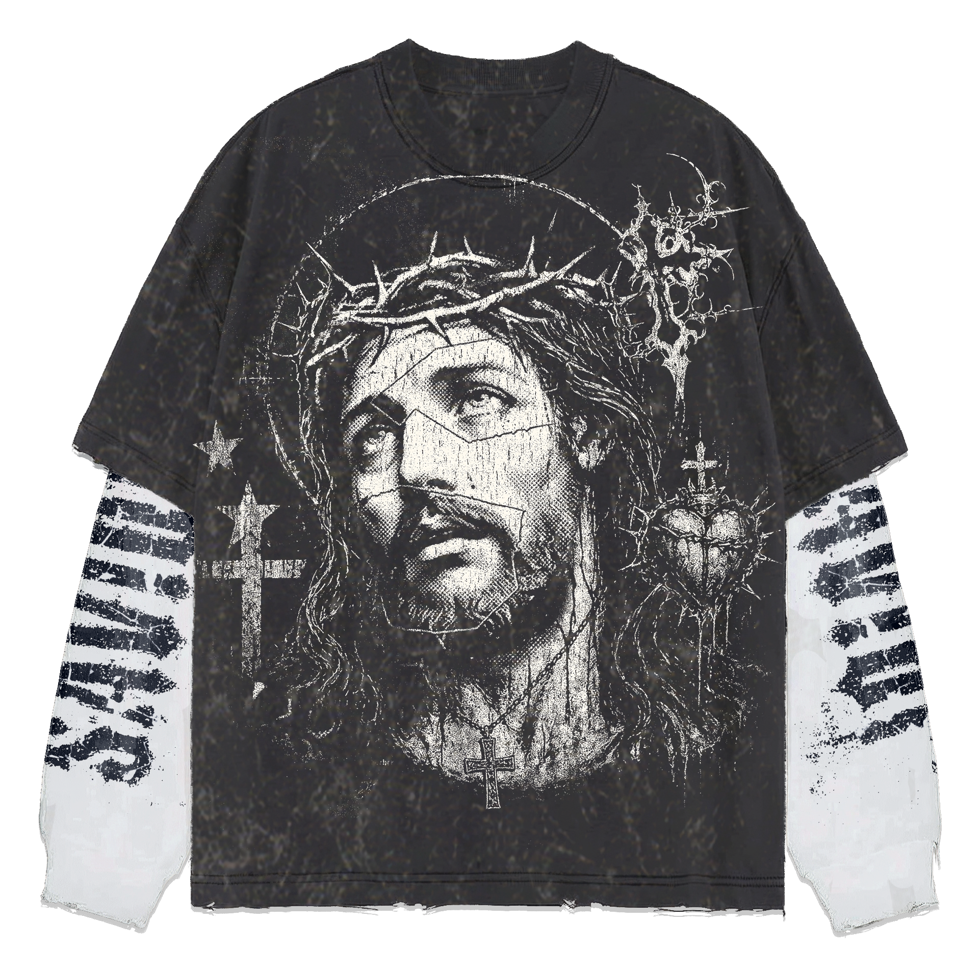 Savior Vintage Double Layer Long Sleeve (Pre-Order)