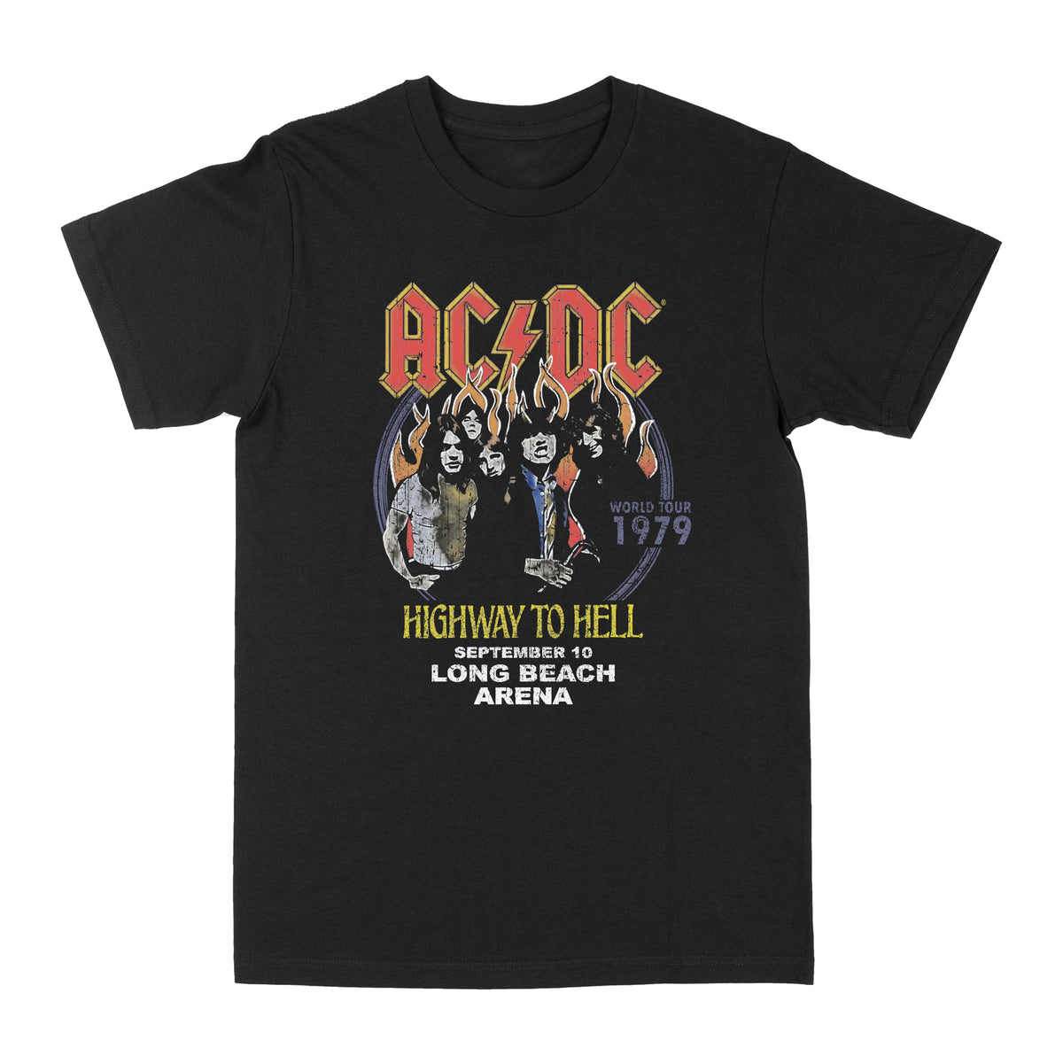 AC/DC Highway to Hell Long Beach Arena Graphic Tee