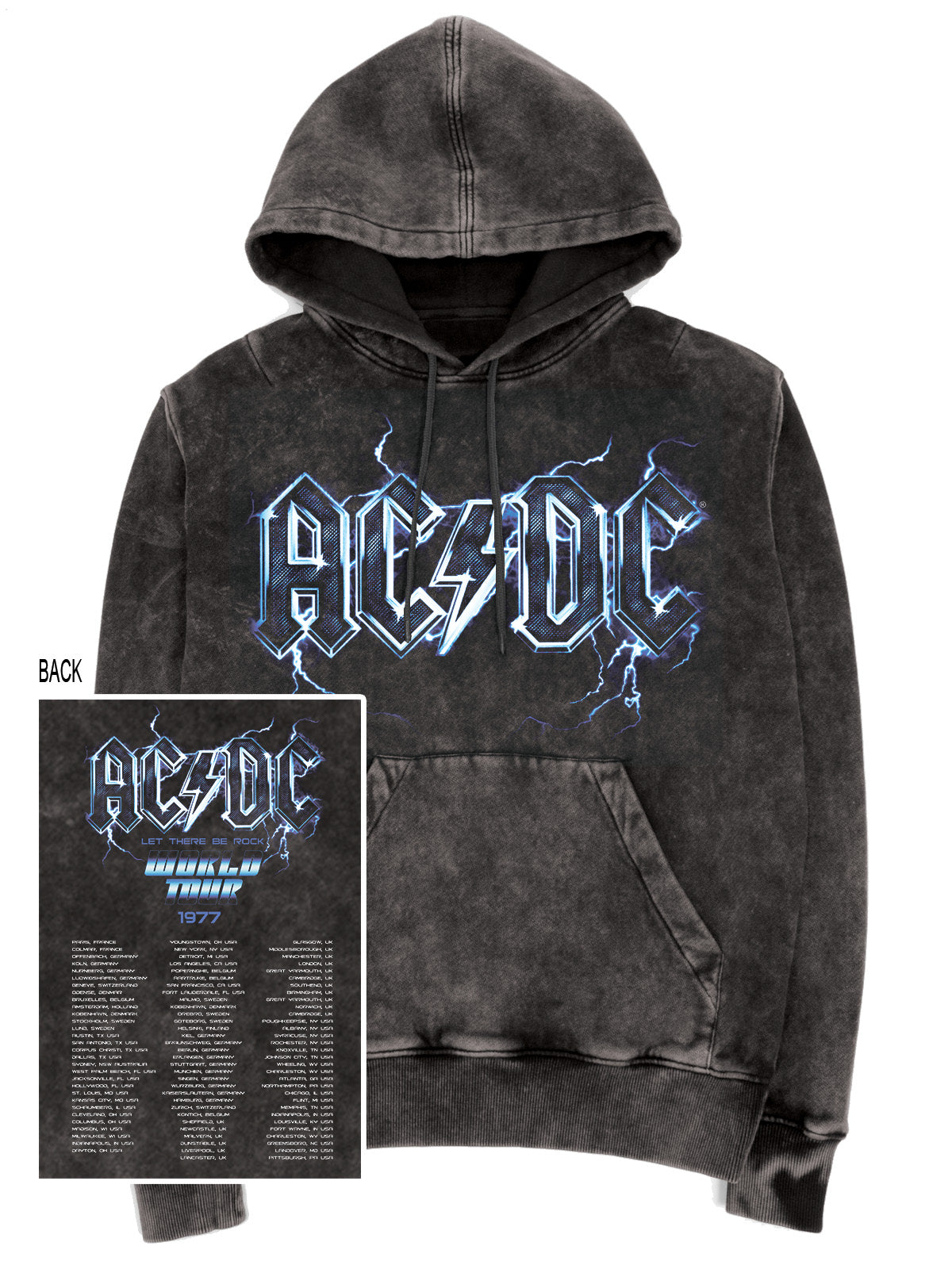 ACDC World Tour Hoodie – Philcos - Business