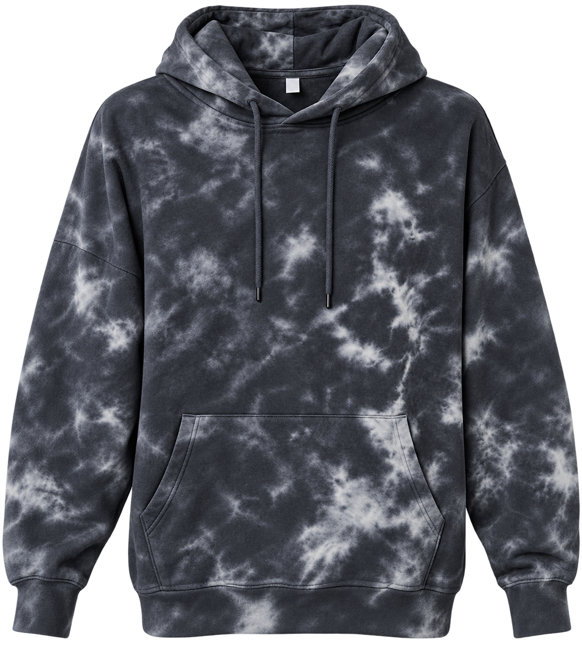 Black Lightning Wash Hoodie