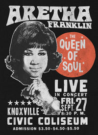 Aretha Franklin Vintage Poster T-Shirt