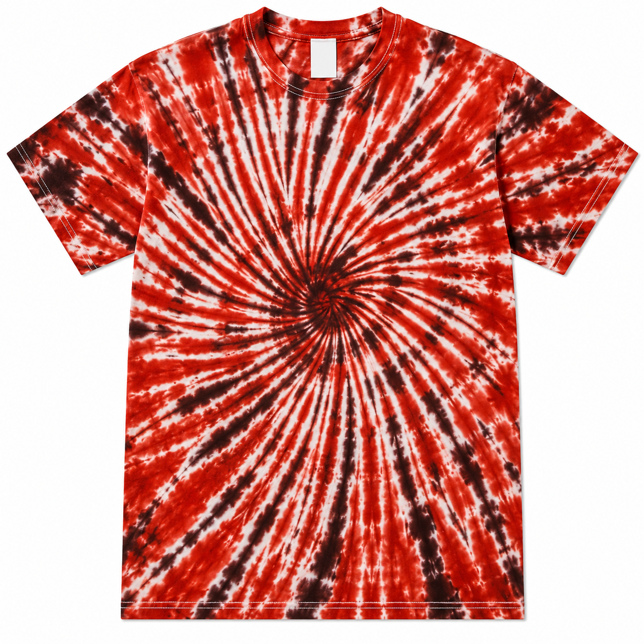 Fire Swirl Tie-Dye Tee