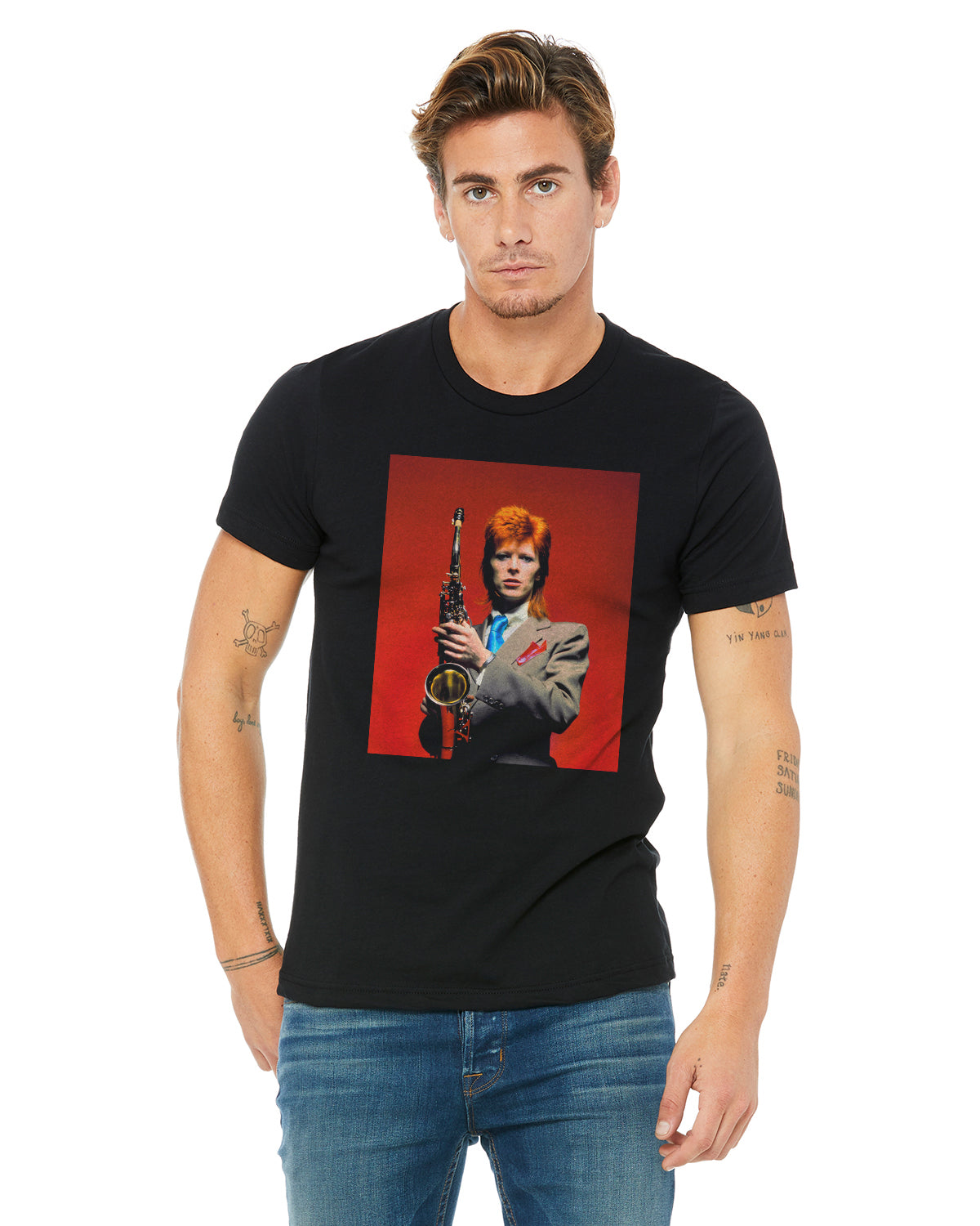 David Bowie SAX Tshirt