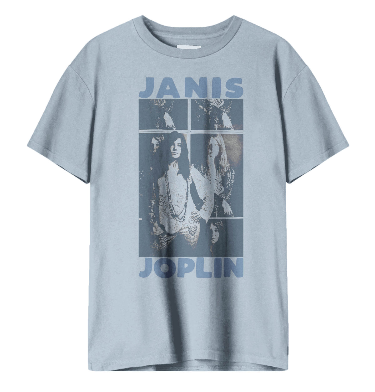 Janis Joplin Portrait Graphic T-Shirt