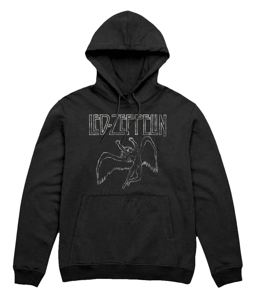 Led Zeppelin Angel Sleeve Hoodie