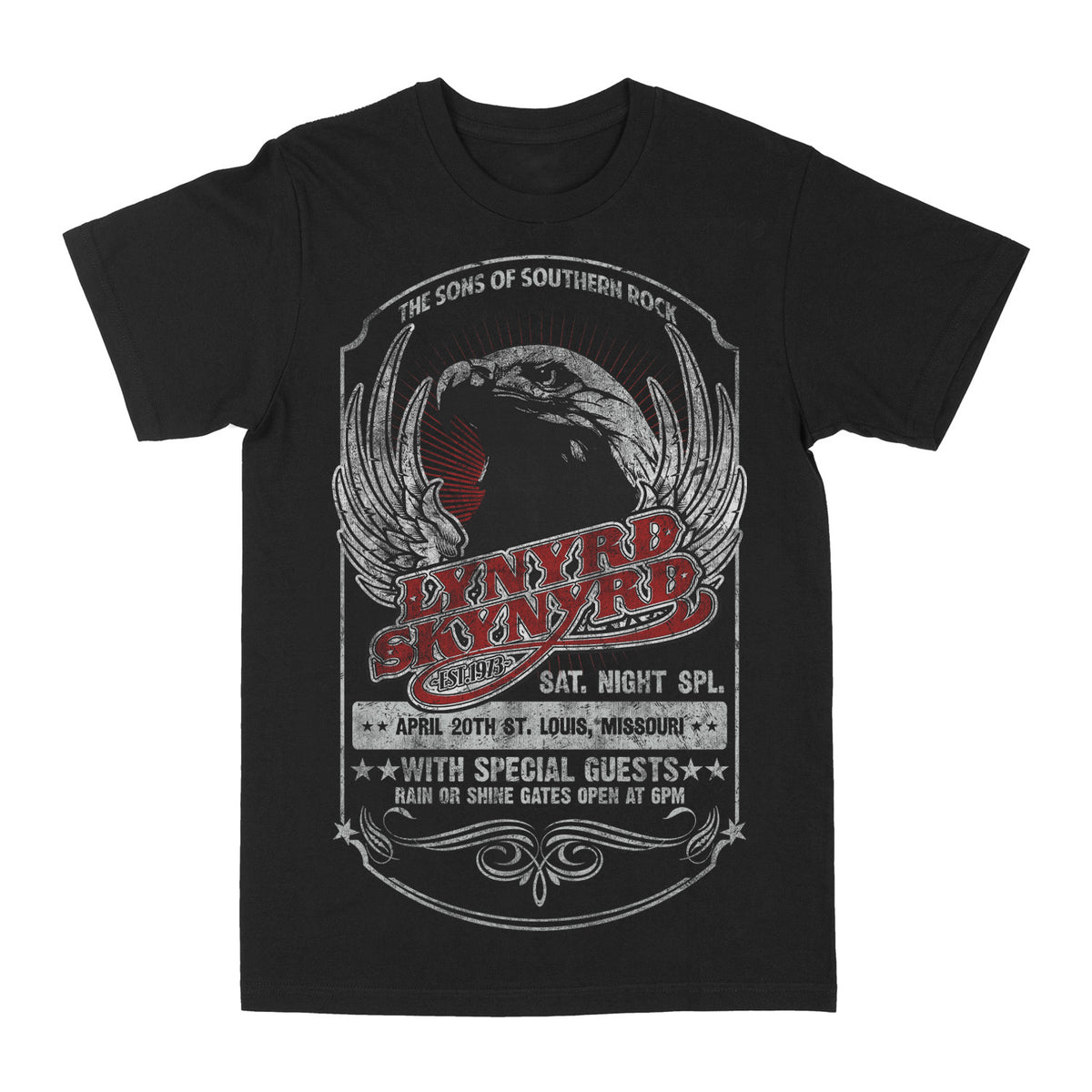 Lynyrd Skynyrd St. Louis Tour T-Shirt