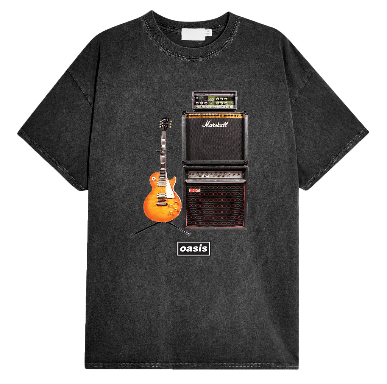 Oasis Guitar and Amp T-Shirt – Philcos - Business