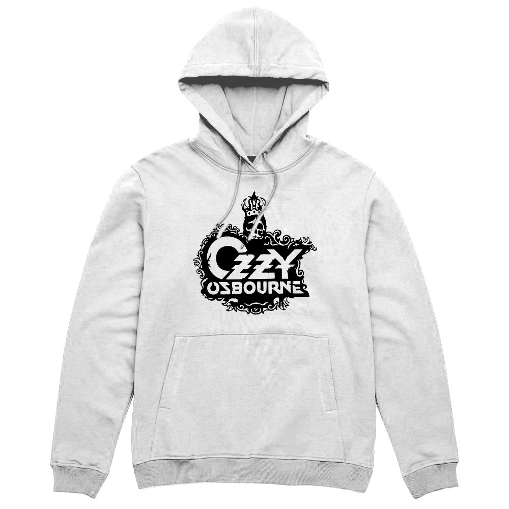 Ozzy Osbourne Skull Crown Logo Pullover Hoodie
