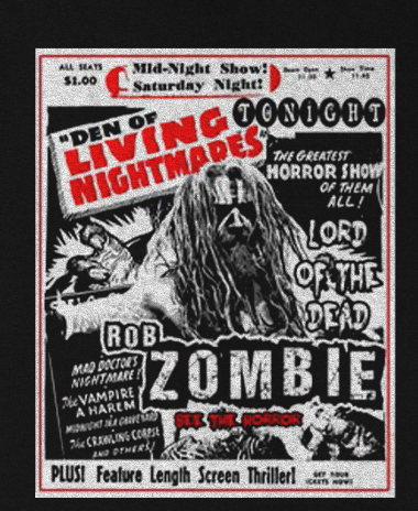 Rob Zombie Movie Poster T-Shirt