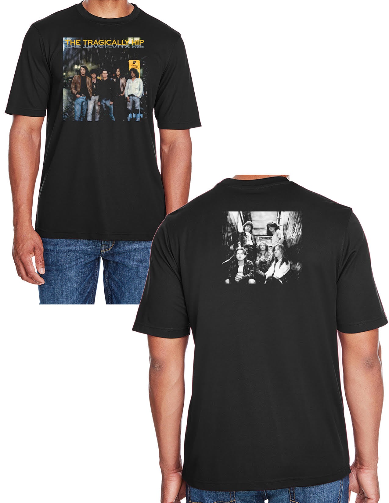 The Tragically Hip (Up to here)Short Sleeve  T-shirt