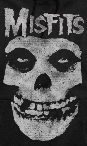 Misfits Classic Distressed Fiend Skull Hoodie