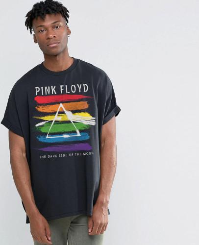 Pink Floyd(Dark side of the moon paint)Short Sleeve T-shirt