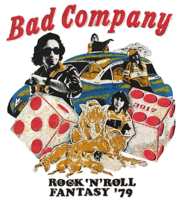 Bad Company Rock N Roll Fantasy 79 T-Shirt