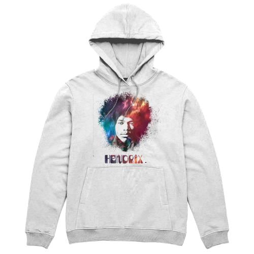 Jimi Hendrix Colourful Hair Hoodie