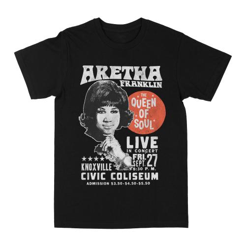 Aretha Franklin Vintage Poster T-Shirt