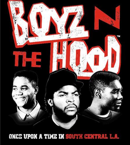 Boyz N The Hood 3 Heads Hoodie