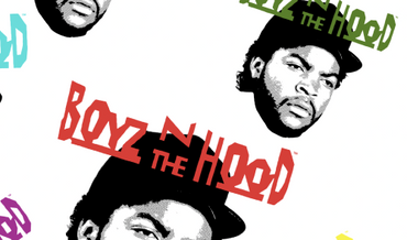 Boyz N The Hood Colour Logos Shot Sleeve T-shirt