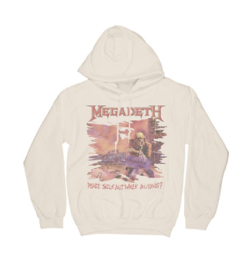 Megadeth-Peace Sells  Natural Hoodie