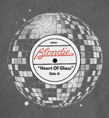 Blondie (Heart Of Glass Disco Ball) Short Sleeve T-shirt