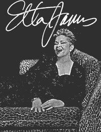 Etta James Cheetah Sofa T-Shirt