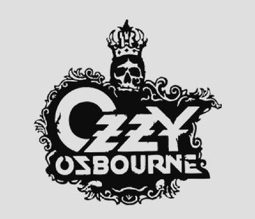 Ozzy Osbourne Skull Crown Logo Pullover Hoodie